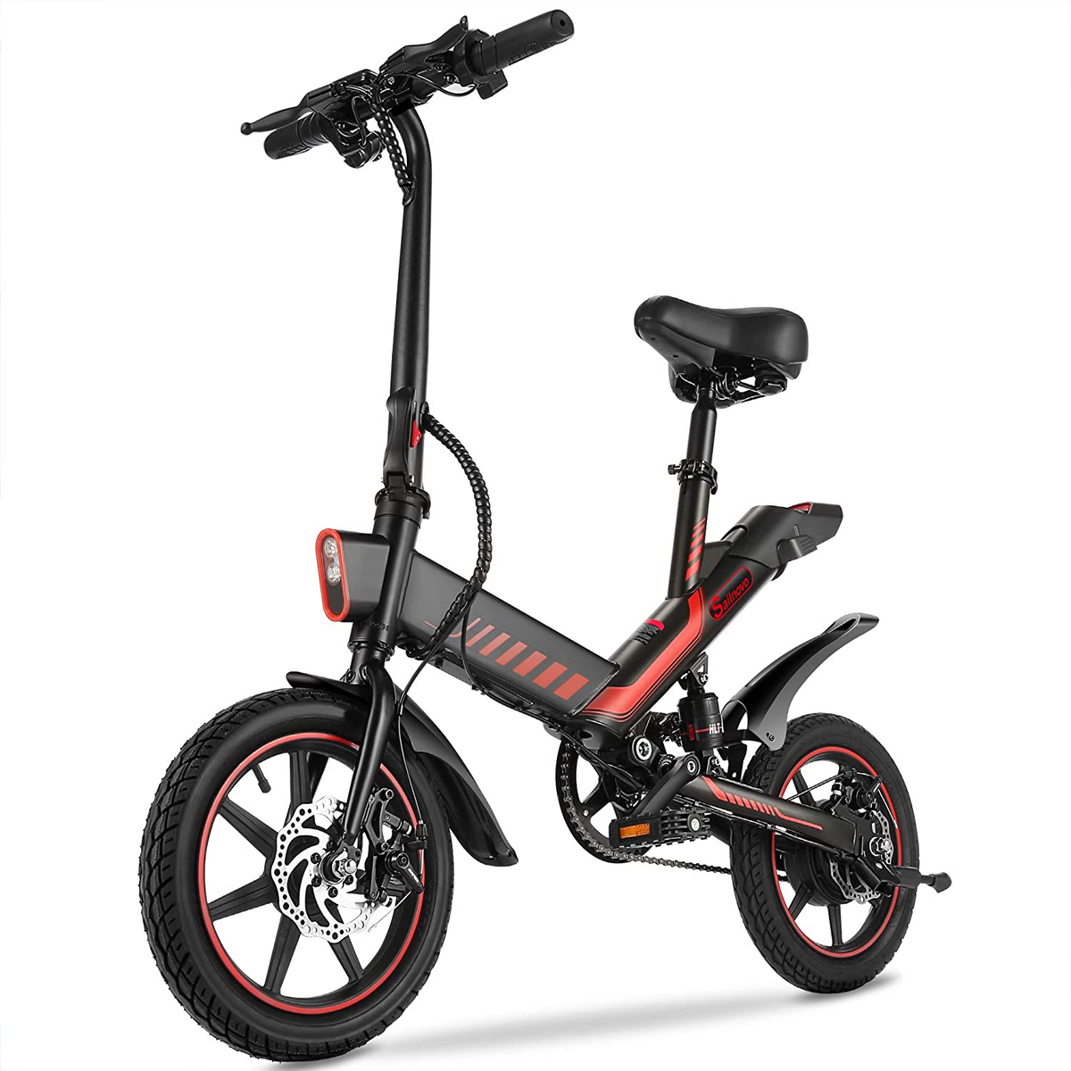 Y1-14 Electric Bike, Sailnovo Electric Bicycle with 18.6mph 28Miles El